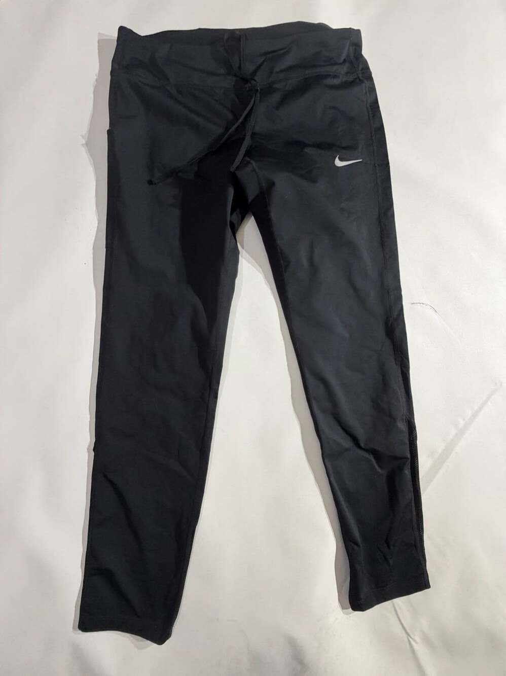 Nike Dri-FIT Black Running Capri Leggings Womens XL